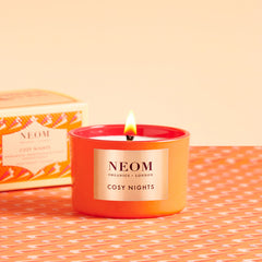 cosy nights travel candle